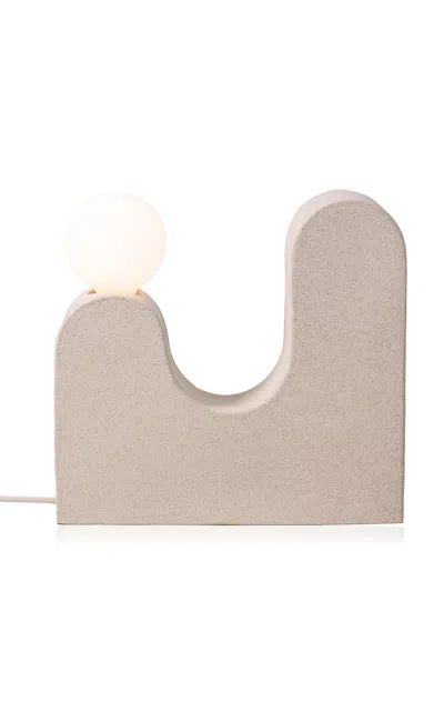 Sin Rolling Hills Ceramic Table Lamp In Neutral