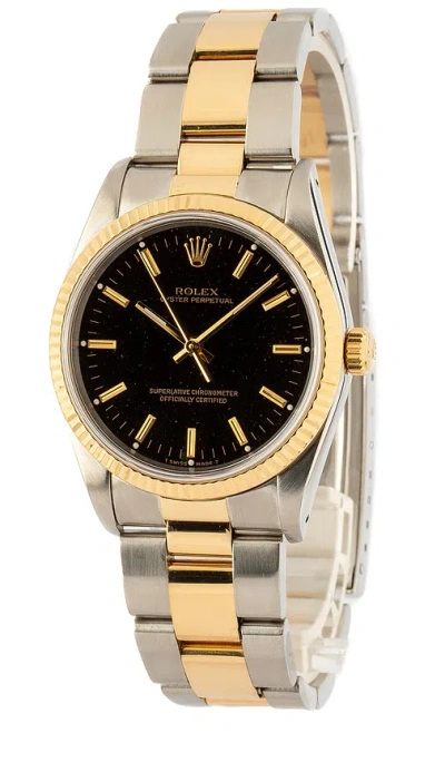 Fwrd Renew X Bob's Watches Rolex Oyster Perpetual 14233 In Gold