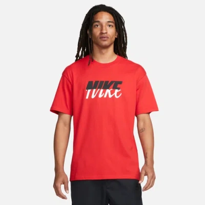 Nike Mens  Nsw M90 Fw Connect T-shirt In University Red/university Red
