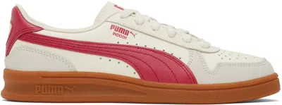 Puma Indoor Og Trainers Frosted Ivory / Club Red In Multicolor