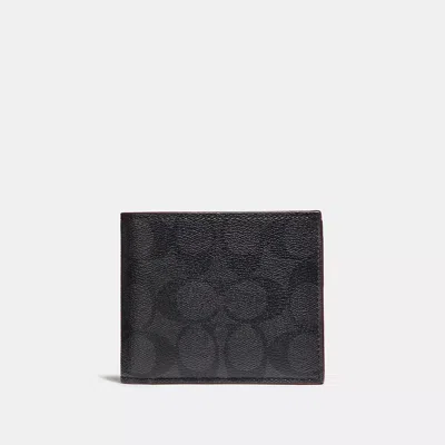 Coach Outlet 3 In 1 Wallet In Signature Canvas In Multi