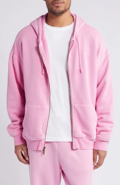 Elwood Core Oversize Hoodie In Vintage Pink