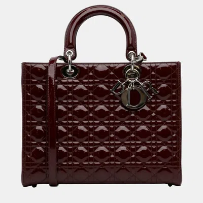 Pre-owned Dior In Burgundy