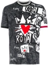 DOLCE & GABBANA royal print T-shirt,G8HQ5THP73Z12313146