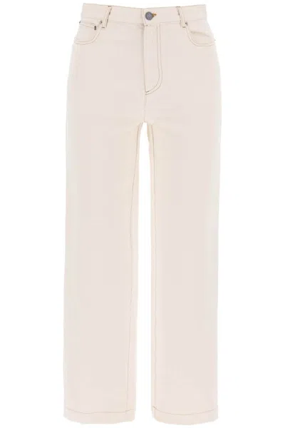 Apc New Sailor Jeans For Men In Bianco