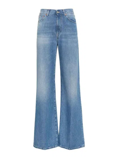 Dondup Amber Flared Jeans In Azul