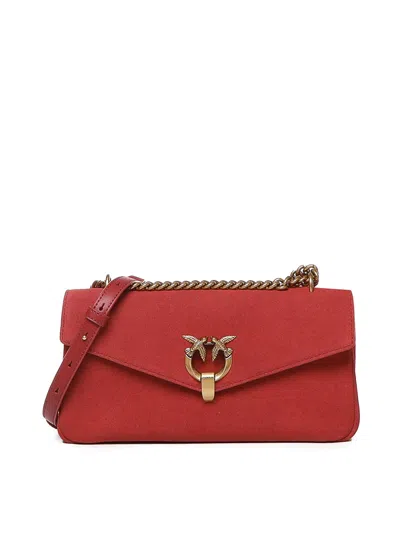 Pinko Cupido Baguette Bag In Rojo