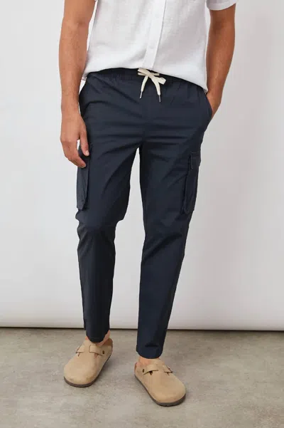 Rails Emmerson Pant In Washed Black In Blue