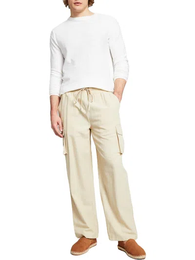 And Now This Mens Drawstring Hem High Rise Cargo Pants In Multi