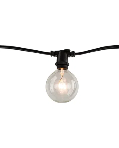 Bulbrite Set Of 2 14ft 10-bulb Indoor/outdoor String Lights In Black