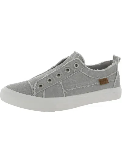 Blowfish Womens Slip On Casual Casual And Fashion Sneakers In Grey