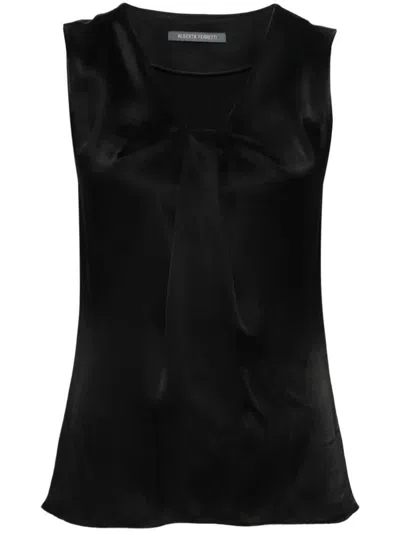 Alberta Ferretti Top Clothing In Black