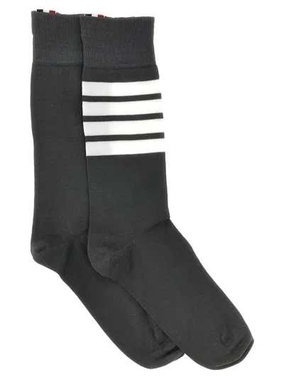 Thom Browne 4 Bar Socks Blue