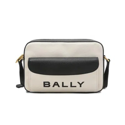 Bally Bar Daniel Logo-print Crossbody Bag In Brown