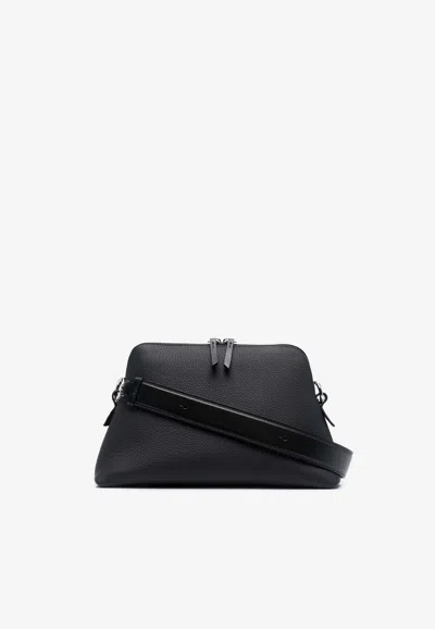 Maison Margiela 5ac Leather Crossbody Bag In Black