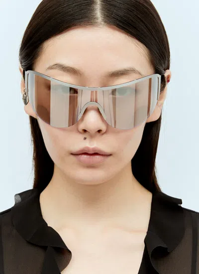 Acne Studios Women Metal Frame Sunglasses In Silver