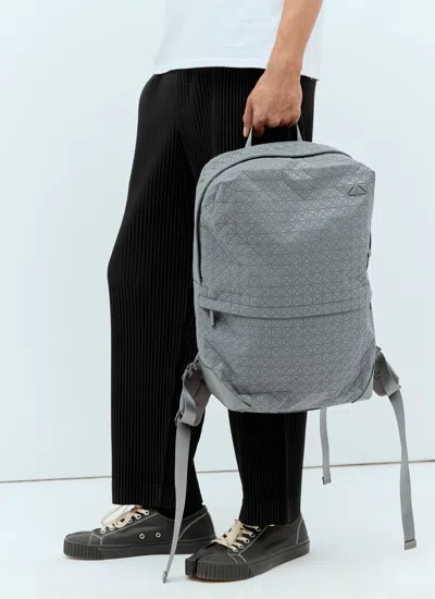 Bao Bao Issey Miyake Men Liner One-tone Backpack In Gray