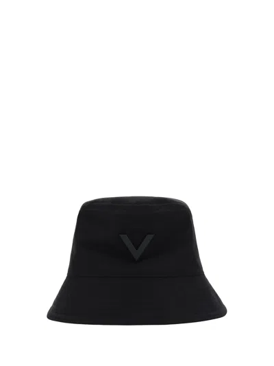 Valentino Garavani Men  Bucket Hat In Black