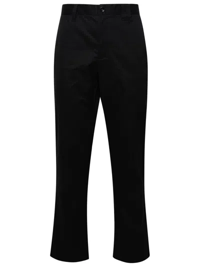 Burberry Denton' Black Cotton Trousers