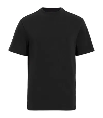 Allsaints Organic Cotton Nero T-shirt In Black
