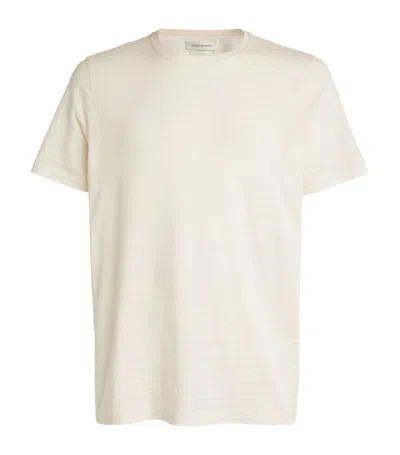 Oliver Spencer Cotton-blend Conduit T-shirt In White