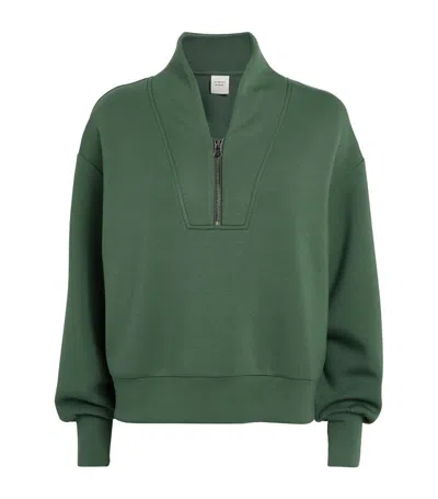 Varley Half-zip Davidson Sweatshirt In Green
