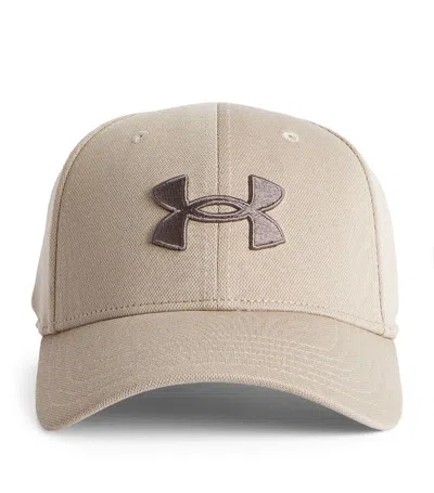 Under Armour Logo Cap In Brown