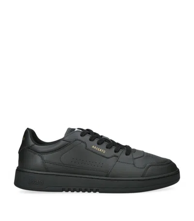 Axel Arigato Leather Dice Low-top Sneakers In Black