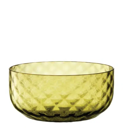 Lsa International Dapple Bowl (12cm) In Green