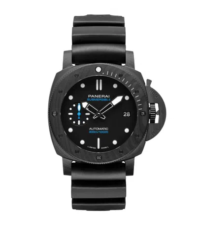 Panerai Carbotech Submersible Watch 42mm In Black