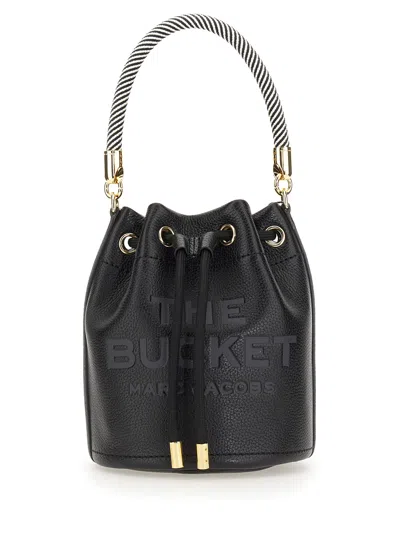 Marc Jacobs 'the Leather Bucket Bag' Bucket Bag In Black