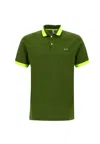 Sun 68 Polo Shirt  Men Color Green
