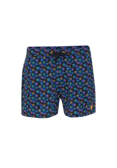 Save The Duck Sipo18 Ademir Swimsuit In Blue