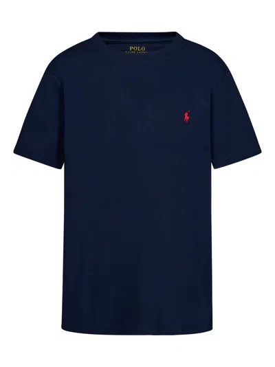 Polo Ralph Lauren Kids T-shirt In Blue