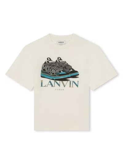 Lanvin Kids T-shirt In White