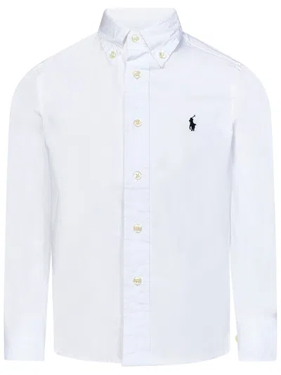 Polo Ralph Lauren Kids Shirt In White