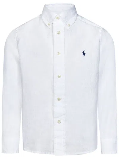 Polo Ralph Lauren Kids Shirt In White