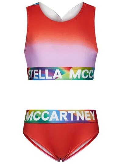 Stella Mccartney Junior Kids'  Bikini In Red