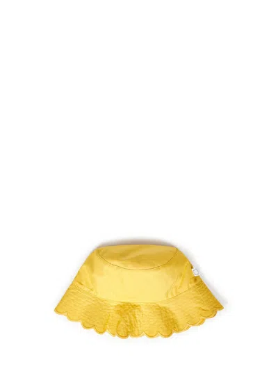 Stella Mccartney Junior Kids'  Hat In Yellow
