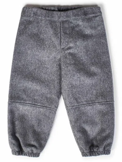 Fendi Kids Trousers In Gray