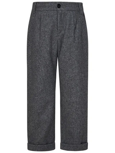 Fendi Kids' Trousers In Grey