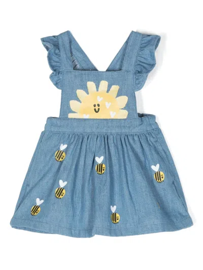 Stella Mccartney Junior Kids'  Dress In Blue