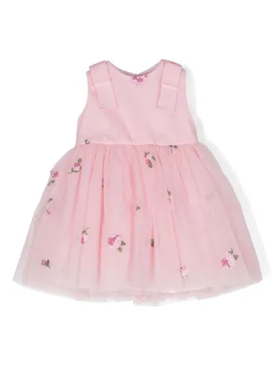 Simonetta Kids' Luisa Beccaria X  Dress In Pink