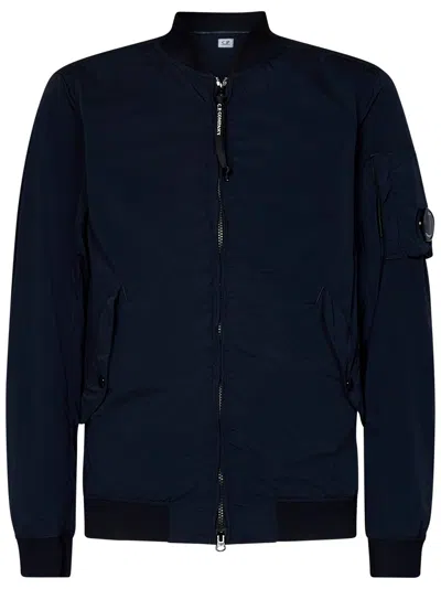 C.p. Company Jacket In Blue