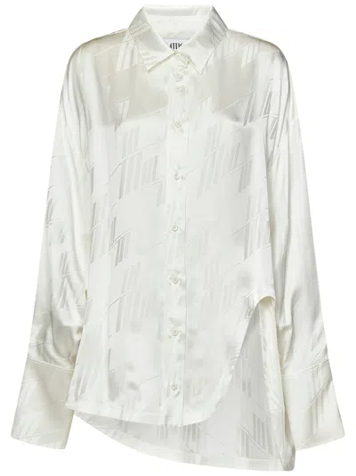 Attico The  Shirts Ivory In White