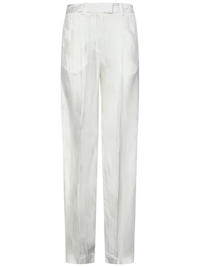 Attico The  ''jagger'' Trousers In White
