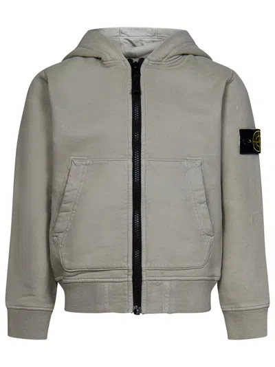 Stone Island Junior Kids'  Sweatshirt In Beige