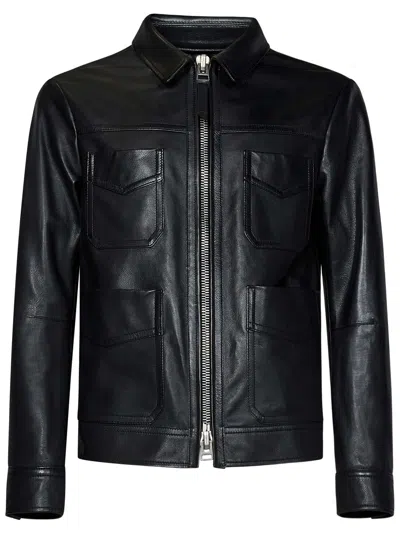 Tom Ford Jacket In Black