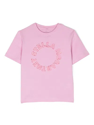 Stella Mccartney Junior Kids'  T-shirt In Pink