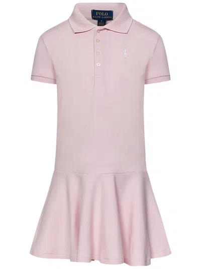 Polo Ralph Lauren Kids Dress In Pink